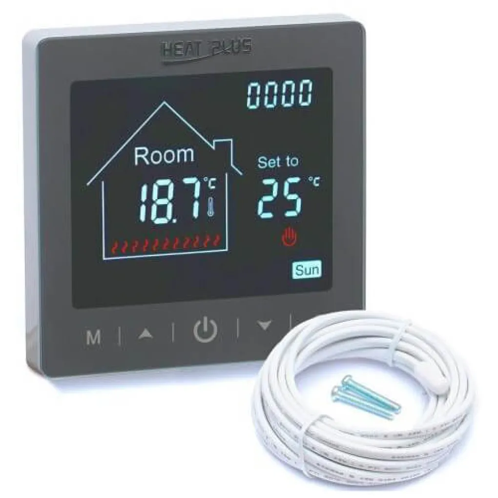 Терморегулятор Heat Plus M2-1.716S 16 A серебряный (M21716S)- Фото 4